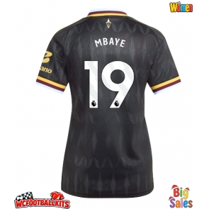Aston Villa Ibrahim Mbaye #19 Replica Away Stadium Shirt for Women 2026-27 Short Sleeve